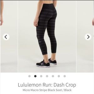 Lululemon Run: Dash Crop